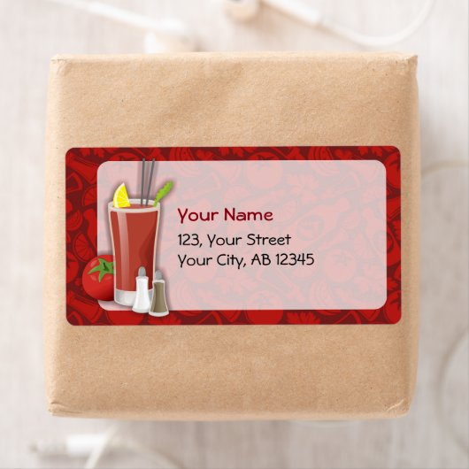 Étiquette Bloody Mary (En situation)