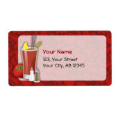 Étiquette Bloody Mary (Devant)