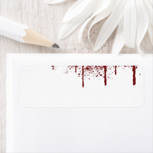 Étiquette Bloody Mess (En situation)