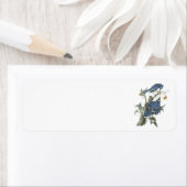 Étiquette Blue Jay par Audubon (En situation)