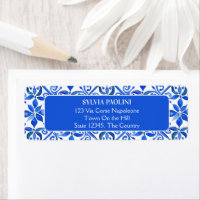Blue Talavera Espagne tuiles mariage adresse