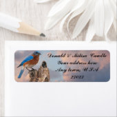 ÉTIQUETTE BLUEBIRD (En situation)