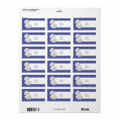 Étiquette Blüten Adressaufkleber (Feuille entière)