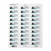 Étiquette BMX Freestyle Bicycle (Feuille entière)