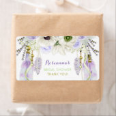 Étiquette Boho Dream Catcher Bouteille d'eau Merci cadeau (En situation)