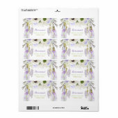 Étiquette Boho Dream Catcher Bouteille d'eau Merci cadeau (Feuille entière)