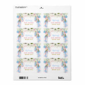 Étiquette Boho Dream Catcher Bouteille d'eau Merci cadeau (Feuille entière)