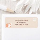 Étiquette Boho Ray of Sunshine Elephant Adresse de retour (En situation)