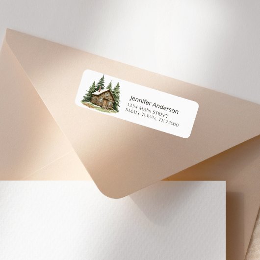 Étiquette Boho Woodland Animaux Baby shower Adresse