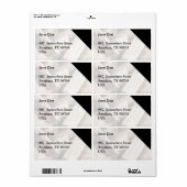 Étiquette Bois (Feuille entière)