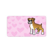 Étiquette Boîte de dessin (Devant)