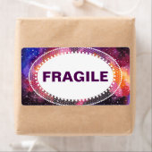 Étiquette Boîte de mouvement cosmique de l'espace extra-atmo (En situation)