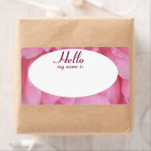 Étiquette Bonjour, je m'appelle_ (En situation)