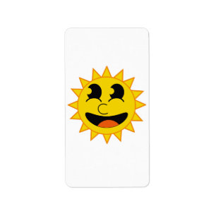 Étiquette Bonjour Soleil
