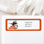 Étiquette Bonne Silhouette de cuisine Halloween (En situation)