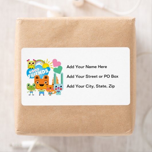 Étiquette Bons amis d'animaux (En situation)