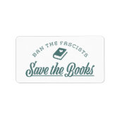 Étiquette Book (Devant)