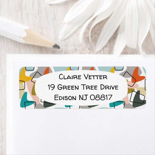 Étiquette Boomerangs et Corks (En situation)