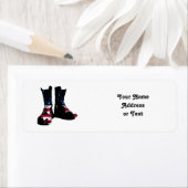 Étiquette Boots de combat américains (En situation)