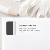 Étiquette Borne noire (En situation)