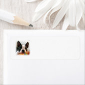 Étiquette Boston Terrier Puppy (En situation)