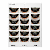 Étiquette Bouche déplaisante (Feuille entière)