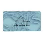 Étiquette Boucles au-dessus de bleu Artwork Book Identificat (Devant)