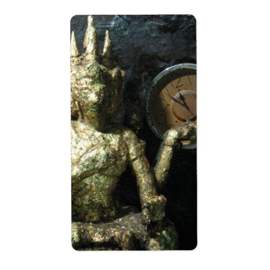 Étiquette Bouddha Heure ... Thaïlande (Devant)