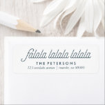 Étiquette Boughs of Holly Festive Christmas<br><div class="desc">Étiquettes de Noël et de vacances d'hiver.</div>