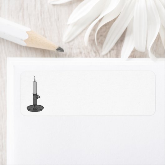 Étiquette Bougie 01 (En situation)