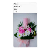 Étiquette Bougie du baptême (Devant)