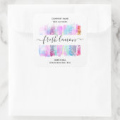 Étiquette bougie produit étiquette holographique j (Sac)