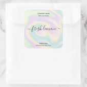 Étiquette bougie produit étiquette holographique j (Sac)