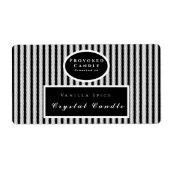 Étiquette Bougie Provoquée (Devant)