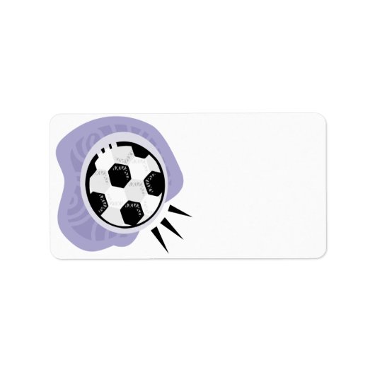 Étiquette Boule de football (Devant)