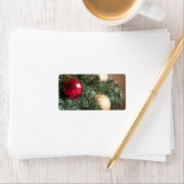 Étiquette Boule de Noël (En situation)