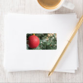 Étiquette Boule de Noël (En situation)