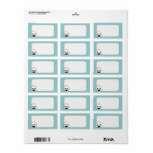 Étiquette Boule de riz Onigiri (Feuille entière)