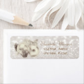 Étiquette Boules de Noël, Pinecone, Boule de cireur (En situation)