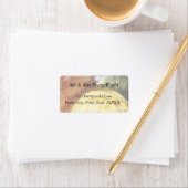 Étiquette Boules Douces De Fil (En situation)