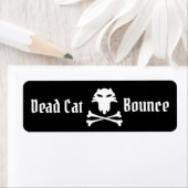 Étiquette Bounce de chat mort (En situation)