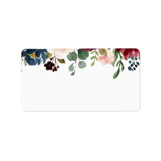 Étiquette Bouquet Bourgogne | Vide (Devant)