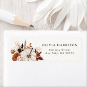 Étiquette Bouquet de citrouille neutre pour tomber amoureux (En situation)