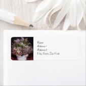 Étiquette Bouquet de fleurs de Renoir (En situation)