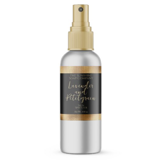 Étiquette bouteille de luxe Black & Gold Cosmetics