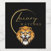 Étiquette bouteille de vin (Étiquettes simples)