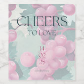 Étiquette bouteille de vin (Étiquettes simples)