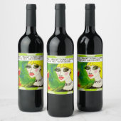 Étiquette bouteille de vin (Bouteilles)