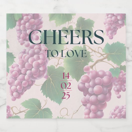 Étiquette bouteille de vin (Étiquettes simples)