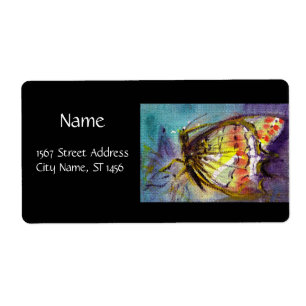 Étiquette BOUTEILLE MAGIQUE EN Noir BLEU